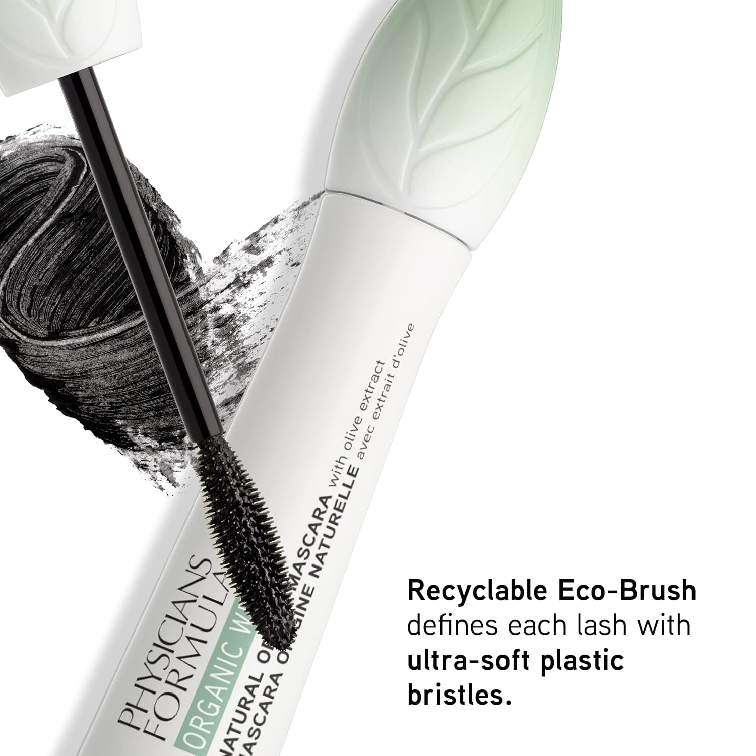 Organic Mascara Formula Organic Wear All Natural Origin Mascara,Organic Makeup,Black,Dermatologist Test