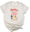 Oyster Lovers Club Boutique Top Graphic Tee-Join the Oyster Lovers Club with this retro-inspired tee! Super soft cotton, unisex fit, and coastal charm in every color. Perfect for seafood lovers.-Reef Love
