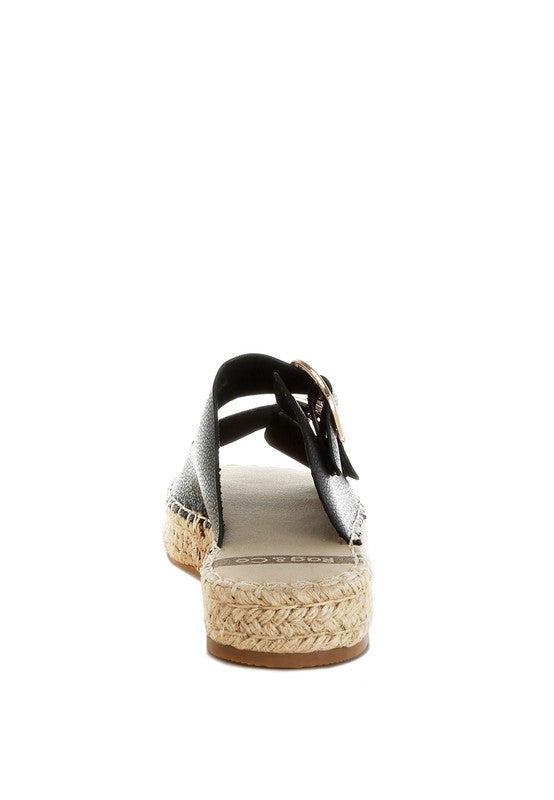 Shop Palala Genuine Soft Leather Square Toe Espadrille Sandals-Slip into effortless summer style with our Palala Genuine Soft Leather Espadrilles – featuring a square toe, cushioned insole, and chic 1-inch flatform heel.-available at Reef Love online boho-chic boutique