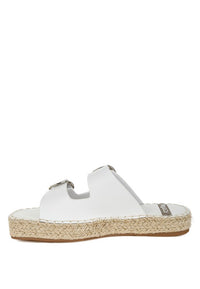 Shop Palala Genuine Soft Leather Square Toe Espadrille Sandals-Slip into effortless summer style with our Palala Genuine Soft Leather Espadrilles – featuring a square toe, cushioned insole, and chic 1-inch flatform heel.-available at Reef Love online boho-chic boutique
