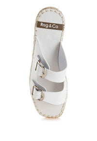 Shop Palala Genuine Soft Leather Square Toe Espadrille Sandals-Slip into effortless summer style with our Palala Genuine Soft Leather Espadrilles – featuring a square toe, cushioned insole, and chic 1-inch flatform heel.-available at Reef Love online boho-chic boutique