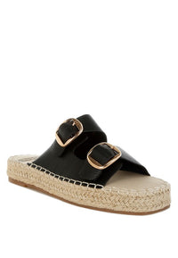 Shop Palala Genuine Soft Leather Square Toe Espadrille Sandals-Slip into effortless summer style with our Palala Genuine Soft Leather Espadrilles – featuring a square toe, cushioned insole, and chic 1-inch flatform heel.-available at Reef Love online boho-chic boutique