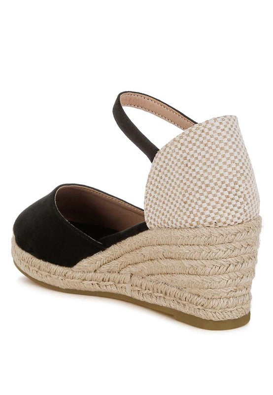 Paryor Microfiber Espadrilles Sandals