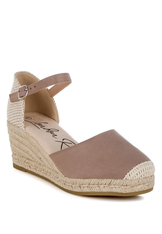 Paryor Microfiber Espadrilles Sandals