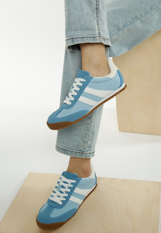 Peak Burn Casual Lace-Up Sneakers-Reef Love