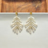 Petite Palm Earrings - Seashell-drop earrings-Reef Love