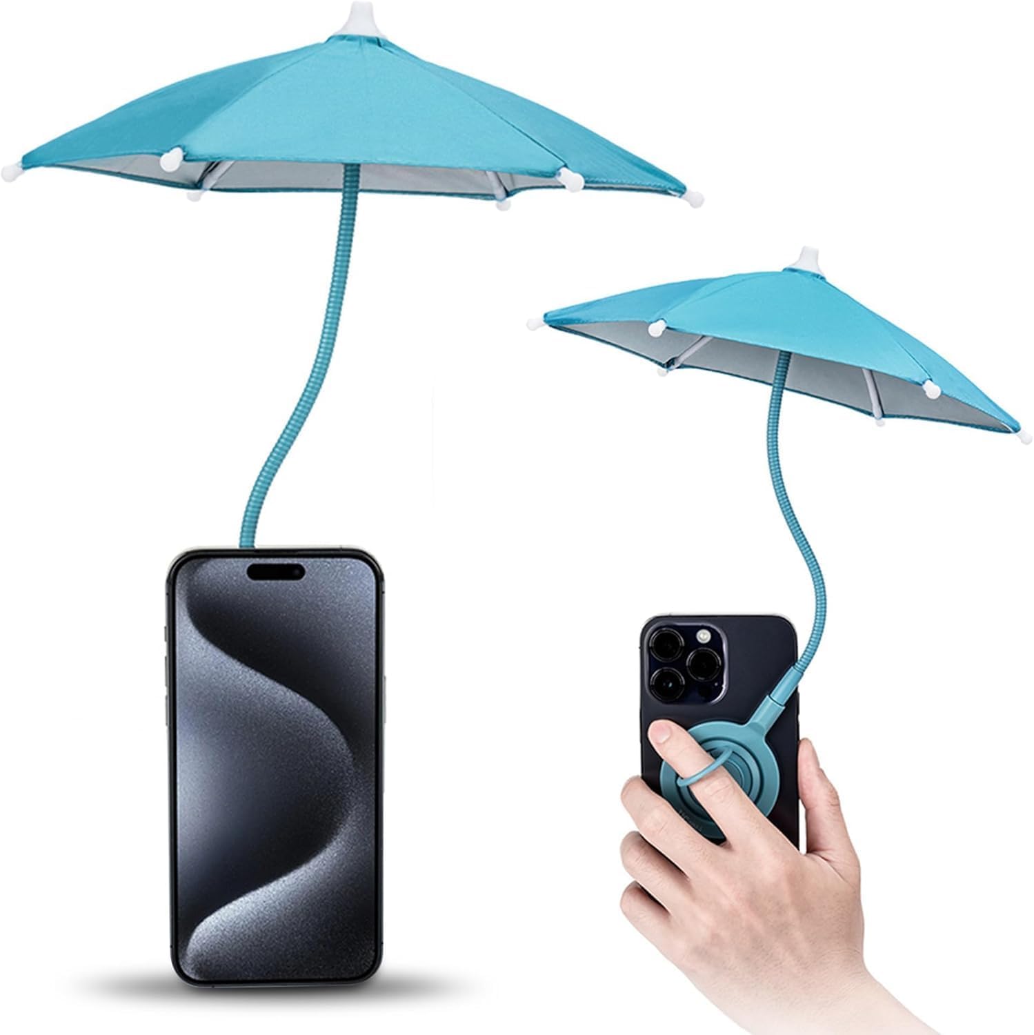 Phone Umbrella for Sun, Magnetic Cellphone Sunshade Umbrella-Magnetic Cellphone Umbrella-Reef Love