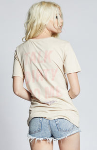 Poison Talk Dirty to Me Boyfriend Tee-Reef Love