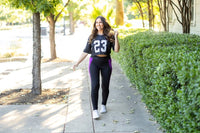 Presley Purple Panel Leggings-Reef Love