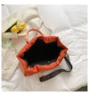 Puffer Tote Top Handle Handbag