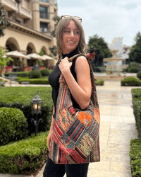 Kathmandu Collection Quilted Patchwork Hobo Bag-Hobo Bag-Reef Love