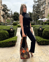 Kathmandu Collection Quilted Patchwork Hobo Bag-Hobo Bag-Reef Love