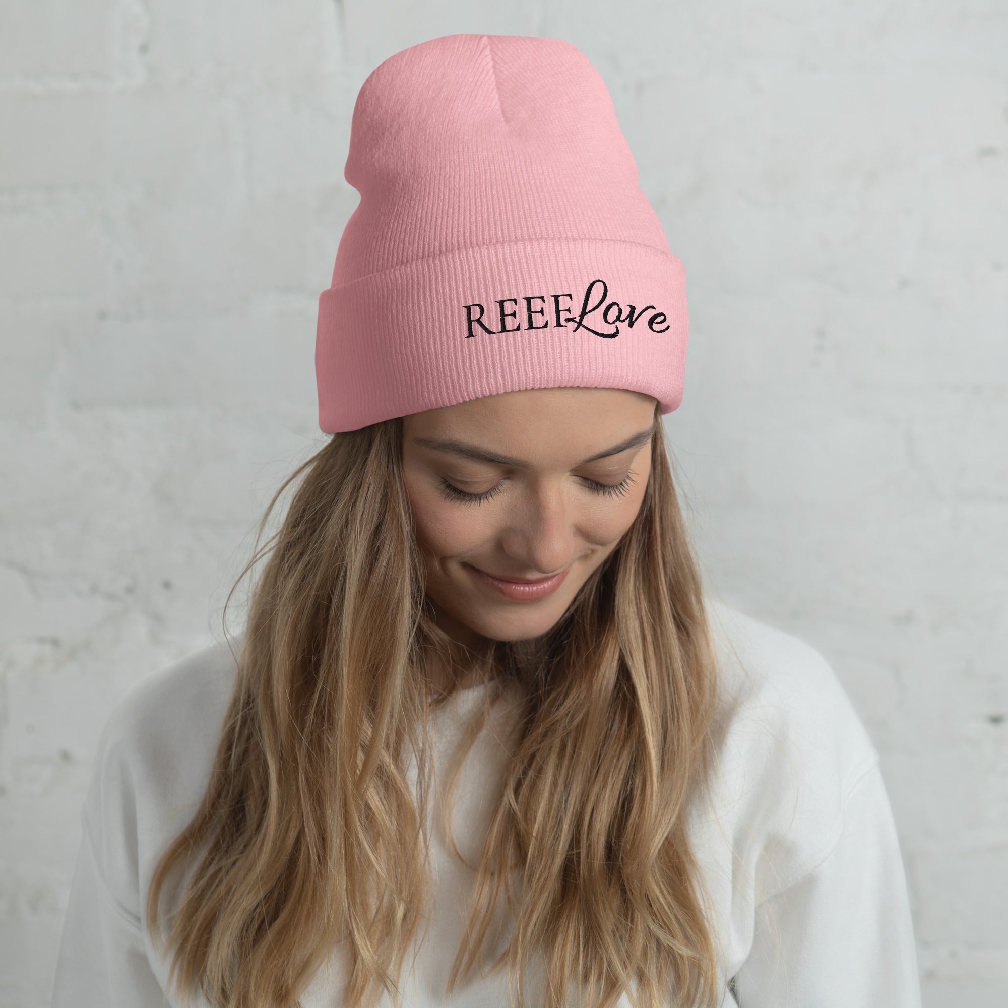 Reef Love Embroidered Cuffed Beanie- Boho Chic Styles by Reef Love