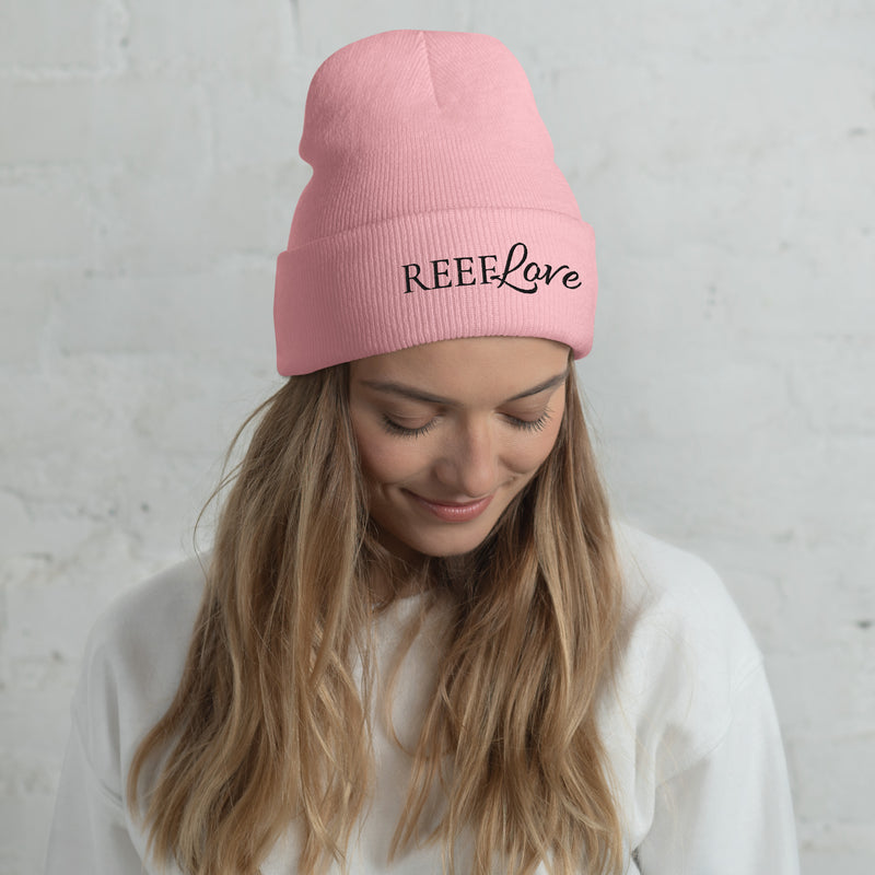 Reef Love Embroidered Cuffed Beanie- Boho Chic Styles by Reef Love