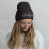 Reef Love Embroidered Cuffed Beanie- Boho Chic Styles by Reef Love