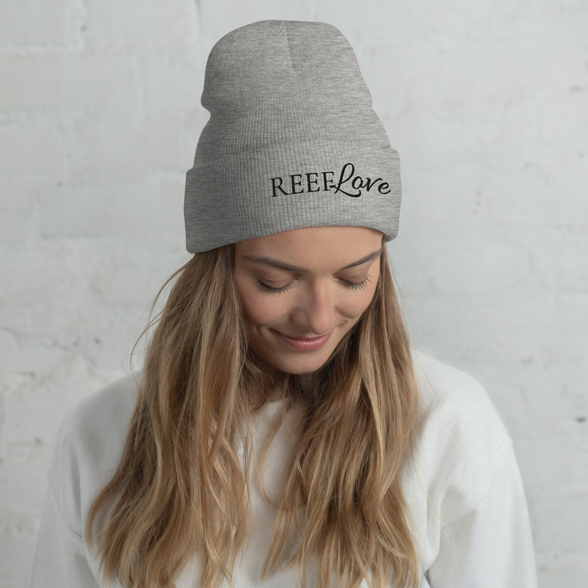 Reef Love Embroidered Cuffed Beanie- Boho Chic Styles by Reef Love