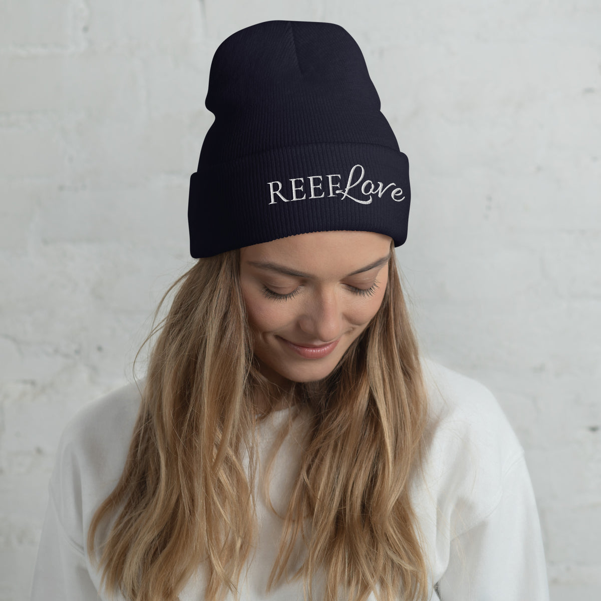 Reef Love Embroidered Cuffed Beanie- Boho Chic Styles by Reef Love
