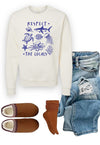 Respect the Locals Graphic Sweatshirt
