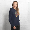 Retro Save The Ocean Turtle Reef Love Unisex Hoodie- Boho Chic Styles by Reef Love