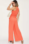 Ribbed Tank and Wide Leg Pants Lounge Set-Effortless comfort meets chic style with this Ribbed Tank + Wide Leg Pant Lounge Set. Soft stretch fabric, pockets, and versatile year-round wear. Standard + Plus size.