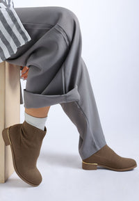 Rosamund Knitted Sock Boots