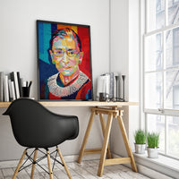 Ruth Bader Ginsburg Wall Art Poster