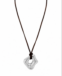 Sage Cord Necklace