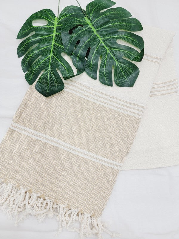 Beach/Bath Sand Free Towels-Easy Carry Quick Dry T-Reef Love