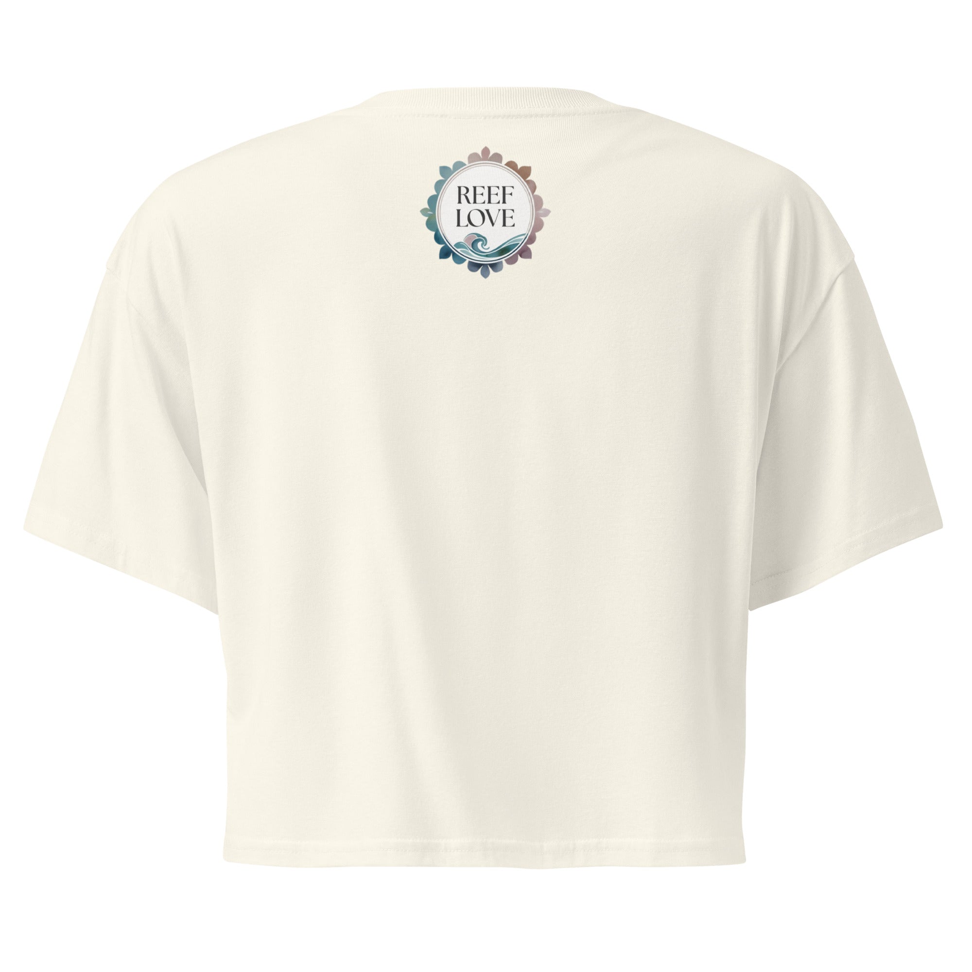 Save Our Ocean Turtle Women’s Crop Tee- Boho Chic Styles by Reef Love