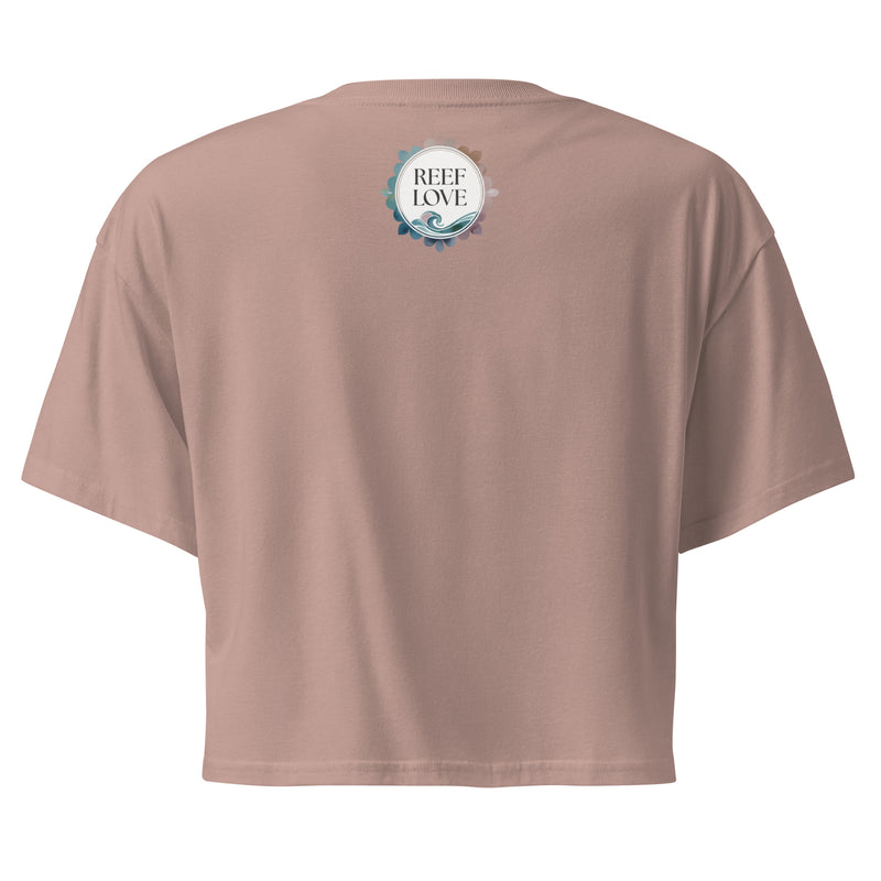 Save Our Ocean Turtle Women’s Crop Tee- Boho Chic Styles by Reef Love