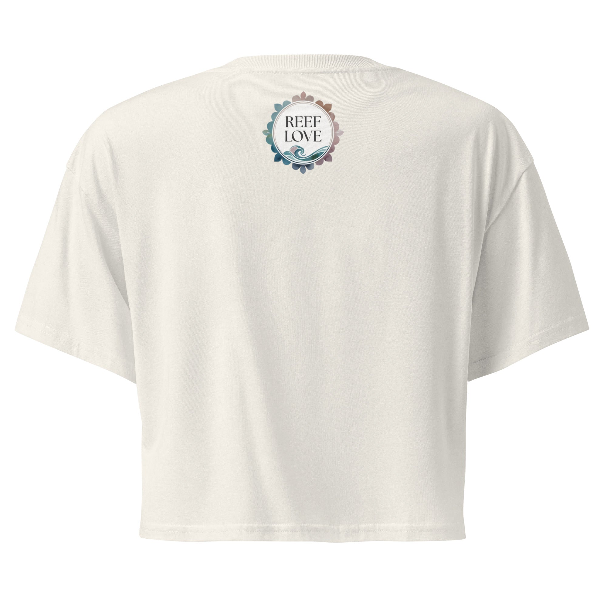 Save Our Ocean Turtle Women’s Crop Tee- Boho Chic Styles by Reef Love