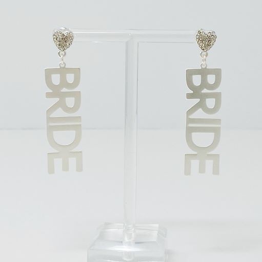 Say I Do Bride Earrings-Drop Earrings-Reef Love