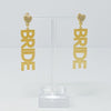 Say I Do Bride Earrings-Drop Earrings-Reef Love