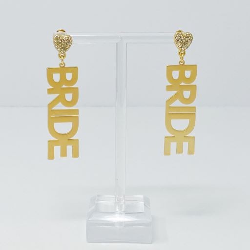 Say I Do Bride Earrings-Drop Earrings-Reef Love