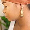 Say I Do Bride Earrings-Drop Earrings-Reef Love