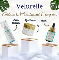 Woman wearing Plump and Glow Serum-Plump & Glow Serum hydrates, soothes, and illuminates with hyaluronic acid, prebiotics, and skin-renewing actives. For soft, radiant skin—every day.