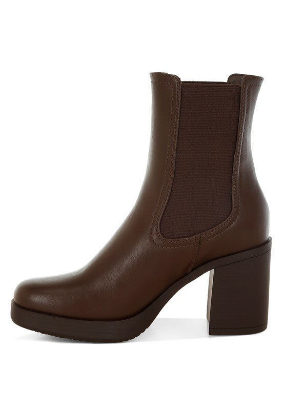 Scuala Faux Leather Chelsea Boots- Boho Chic Styles by Reef Love