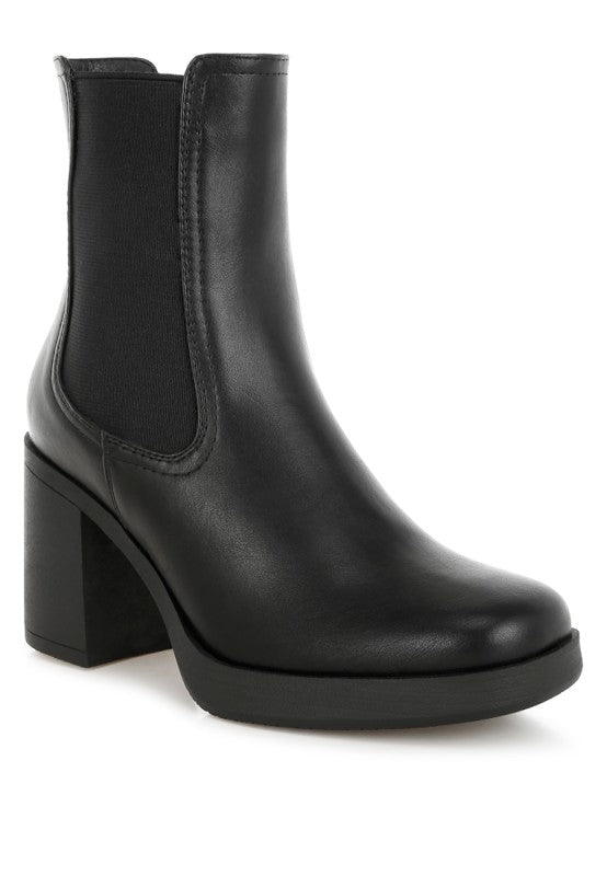 Scuala Faux Leather Chelsea Boots- Boho Chic Styles by Reef Love