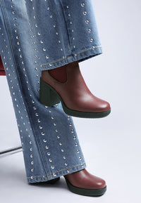 Scuala Faux Leather Chelsea Boots- Boho Chic Styles by Reef Love