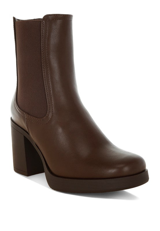 Scuala Faux Leather Chelsea Boots- Boho Chic Styles by Reef Love