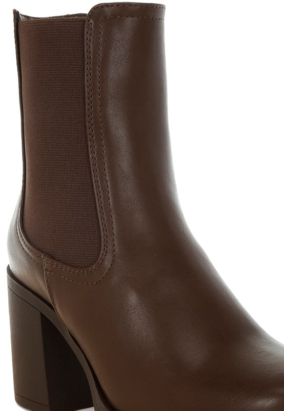 Scuala Faux Leather Chelsea Boots- Boho Chic Styles by Reef Love