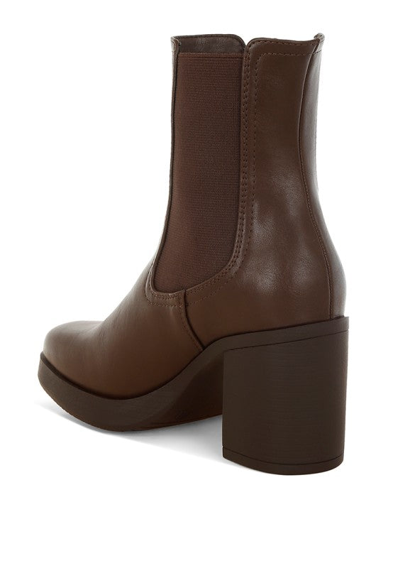 Scuala Faux Leather Chelsea Boots- Boho Chic Styles by Reef Love