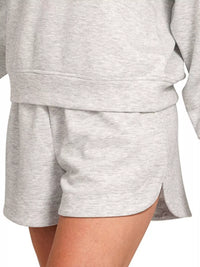 Scuba Long Sleeve Sweatshirt and Shorts Set