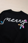 Sequin Merry Pullover and Shorts Lounge Set-Perfect for adding sparkle to your lounge wardrobe. Embrace the festive holiday spirit with the sparkling sequin detailing pullover and shorts loungewear set.-Reef Love