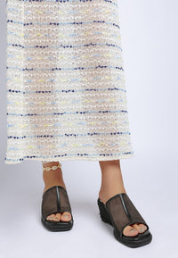 Seraphine Breathable Mesh Slip-On Wedges-Reef Love