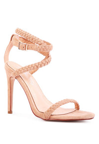 Sherri Suede Stiletto Slingback Sandals-Reef Love