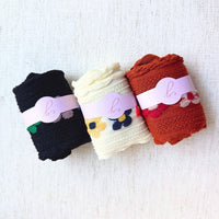 Side Garden Flower Socks, Pack of 3-Side Garden Flower Socks, Pack of 3. These socks add a touch of modern style to your wardrobe. With a lovely flower design on the side.