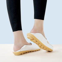 DUOYANGJIASHA Women'S Comfortable Loafers Casual round Toe Moccasins Wild Driving Flats Soft Walking Shoes Women Slip On