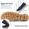 DUOYANGJIASHA Women'S Comfortable Loafers Casual round Toe Moccasins Wild Driving Flats Soft Walking Shoes Women Slip On