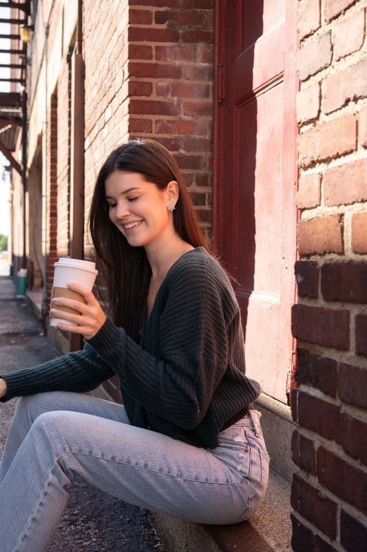 Snowflake Stud Earrings - Silver Glitter-